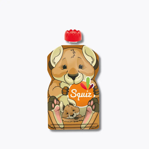 Gourdes à compote réutilisables x4 Squiz - Blossom Care