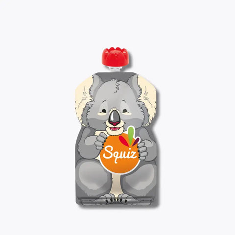 Gourdes à compote réutilisables x4 Squiz - Blossom Care