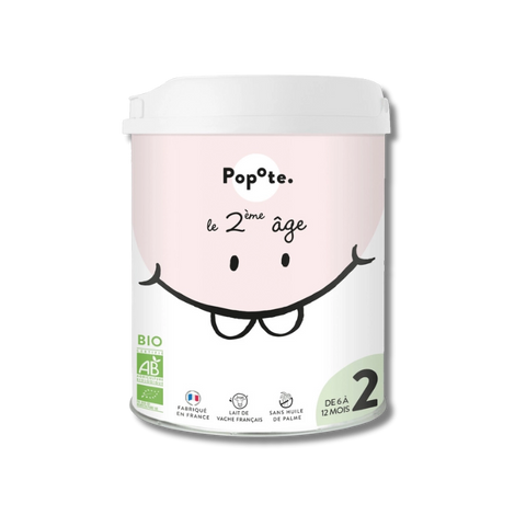 Lait BIO 2ème âge dès 6 mois Popote - Blossom Care