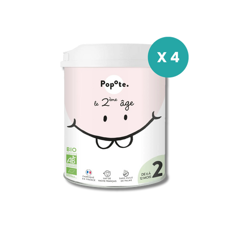 Pack 1 mois Popote Lait 2e âge