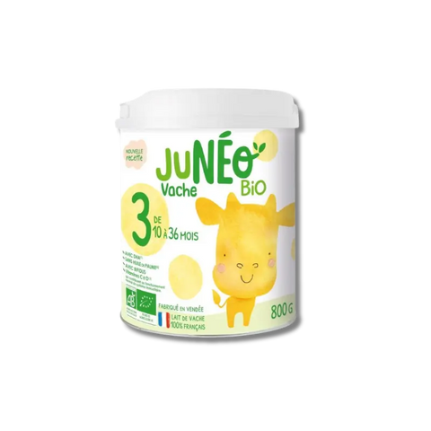 Lait Vache 3ème âge dès 10 mois 800g Junéo - Blossom Care