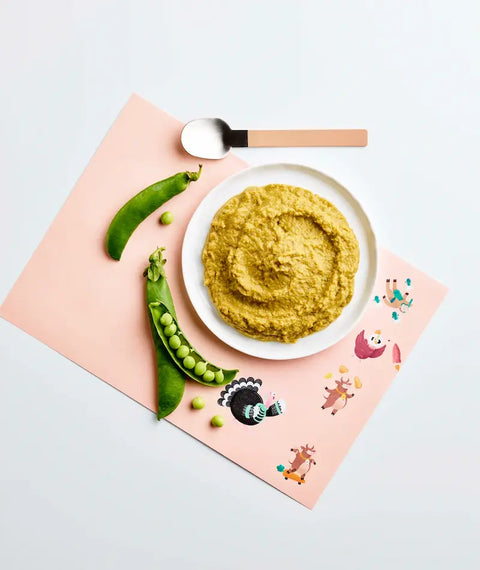 Mon méli-mélo de petit pois et dinde 12 mois 220g Happylal Baby - Blossom Care