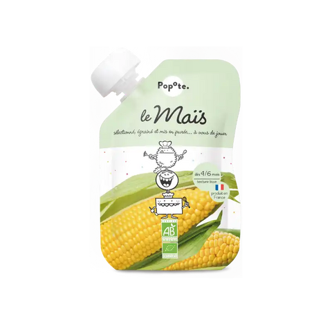 Le Maïs Bio 4/6 mois Bio 120g Popote - Blossom Care