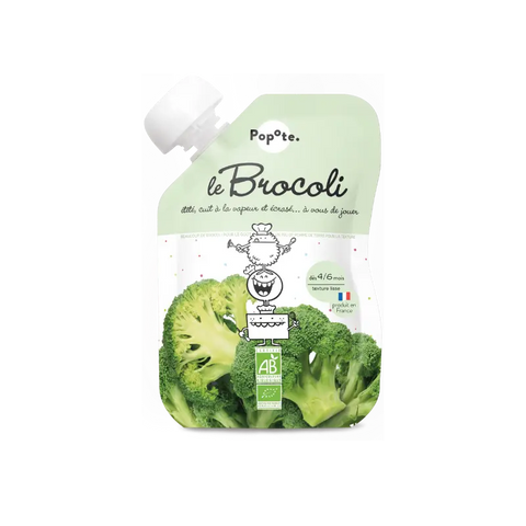 Le Brocoli Bio 4/6 mois 120g Popote - Blossom Care