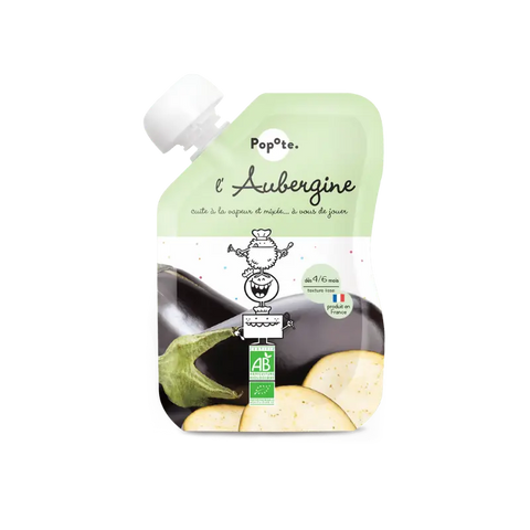 L'Aubergine Bio 4/6 mois 120g Popote - Blossom Care