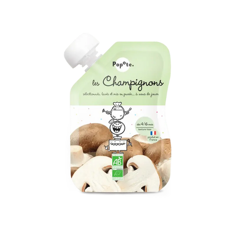 Les Champignons Bio 4/6 mois 120g Popote - Blossom Care