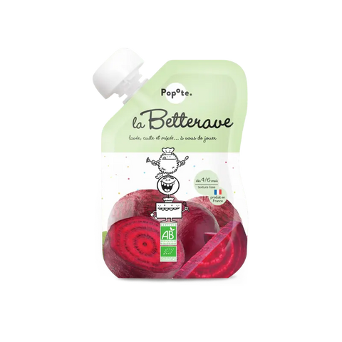 La Betterave Bio 4/6 mois 120g Popote - Blossom Care