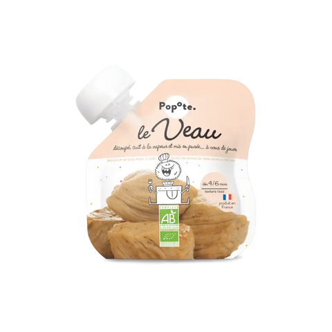 Le Veau Bio 4/6 mois 60g Popote - Blossom Care