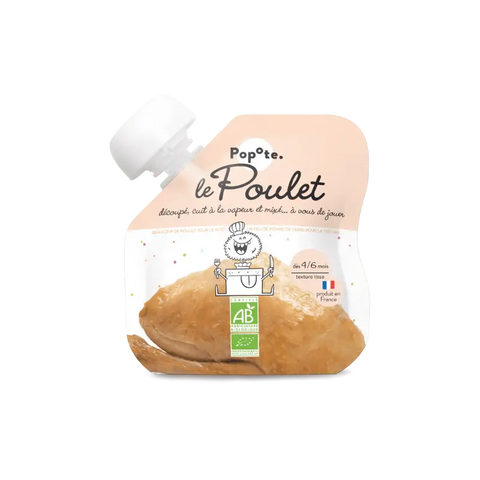 Le Poulet Bio 4/6 mois 60g Popote - Blossom Care