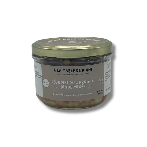 Légumes du Jardin & dinde des Pays de la Loire A la table de Diane - Blossom Care