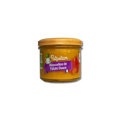 Mousseline Patate douce 4 mois 100g Potpotam - Blossom Care