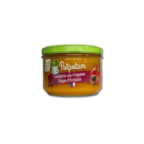 Cassolette 4 Légumes Origan 12 mois 200 g Potpotam - Blossom Care