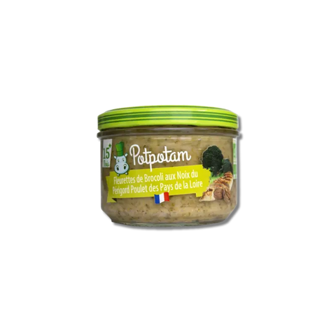 Fleurettes de brocoli Noix Poulet 15 mois 230g Potpotam - Blossom Care