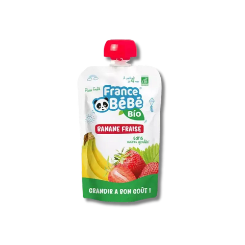 Banane Fraise 4 mois 100g France Bébé - Blossom Care