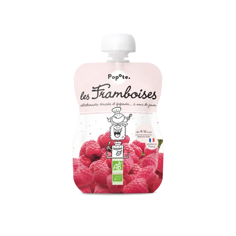 La Framboise Bio 4/6 mois 120g Popote - Blossom Care