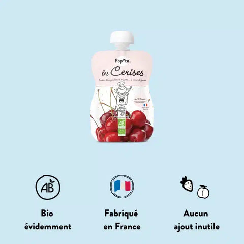 La Cerise Bio 4/6 mois 120g Popote - Blossom Care