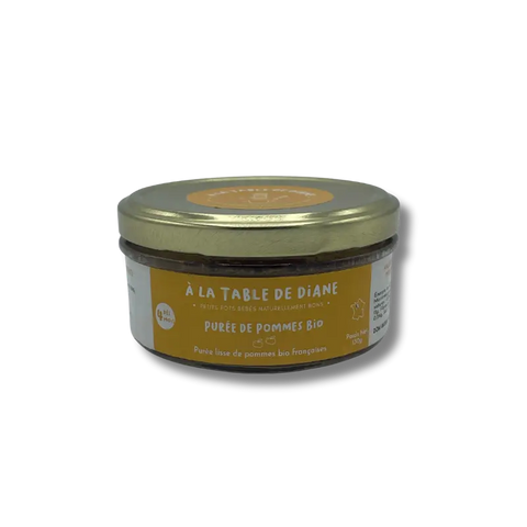 Purée de pommes BIO 130g - A La Table de Diane - Blossom Care