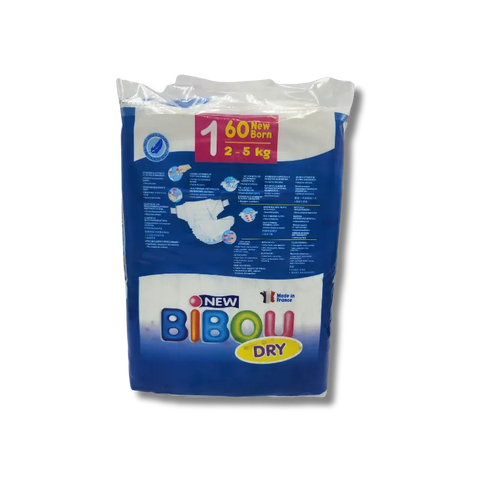 Couches Bibou Dry - T4 (7-18 kg) x52