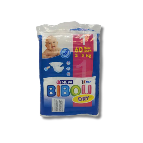 Couches Bibou Dry - T4 (7-18 kg) x52