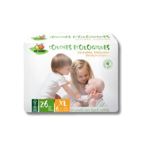Couches Bio Babby - Tailles 1 à 6 - Blossom Care