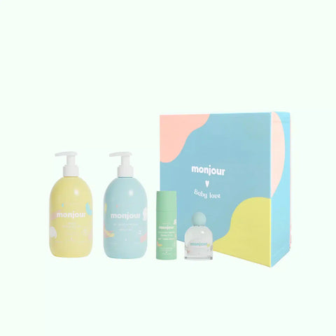 Coffret "Naissance Baby Love" Monjour - Blossom Care