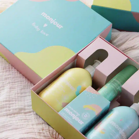 Coffret "Naissance Baby Love" Monjour - Blossom Care