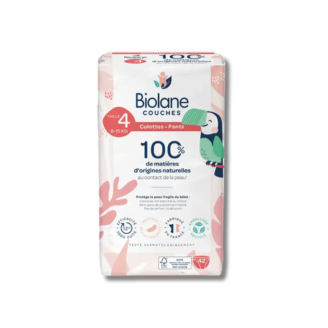 Couches-Culottes Écologiques Biolane – Tailles T4 à T6 - Blossom Care
