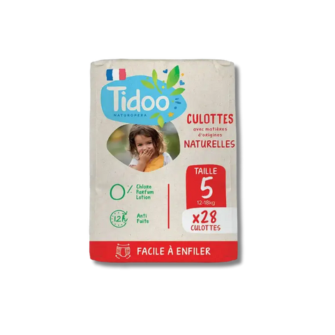 Couches-Culottes Écologiques Tidoo – Tailles T4 à T6 - Blossom Care