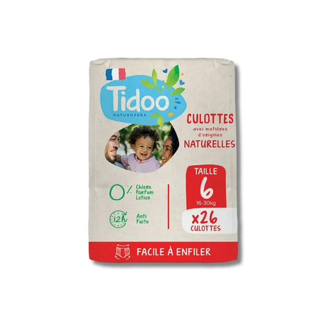 Couches-Culottes Écologiques Tidoo – Tailles T4 à T6 - Blossom Care