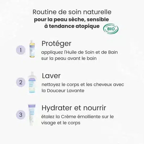 Douceur lavante - Gel lavant bébé sans savon 250 ml Laboratoires Téane - Blossom Care