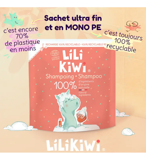 Shampoing LiliKiwi 150 ml (recharge) - Blossom Care