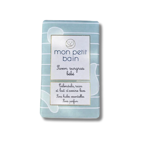 Savon surgras bébé BIO 100g Mon Petit Bain - Blossom Care