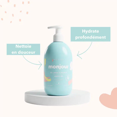 Gel lavant corps et cheveux 500 ml Monjour - Blossom Care