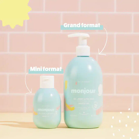Gel lavant corps et cheveux 500 ml Monjour - Blossom Care