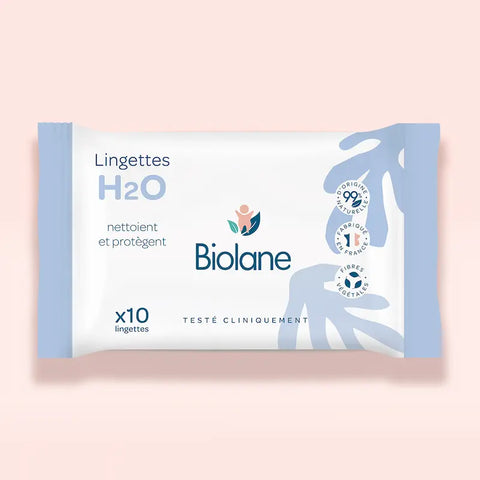Lingettes épaisses H2O Biolane - Blossom Care