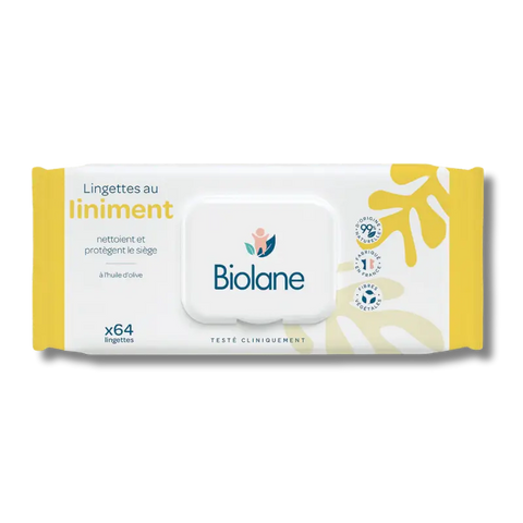 Lingettes au liniment x 64 Biolane - Blossom Care