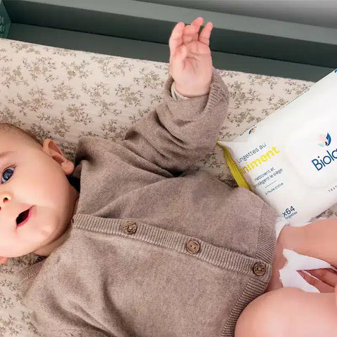 Lingettes au liniment x 64 Biolane - Blossom Care