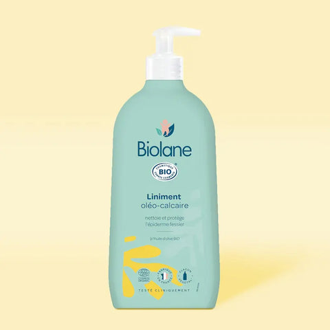 Liniment oléo-calcaire BIO 500 ml Biolane - Blossom Care