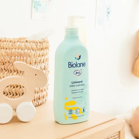 Liniment oléo-calcaire BIO 500 ml Biolane - Blossom Care
