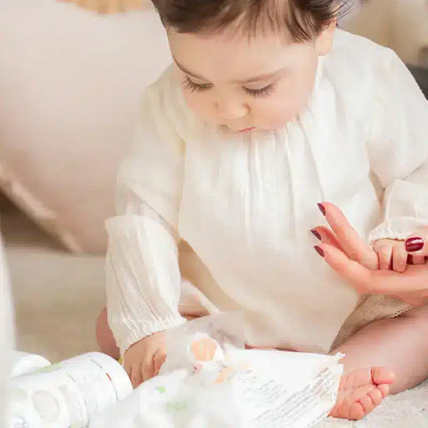 Lingettes bébé nettoyantes extradouces x72 Evoluderm - Blossom Care