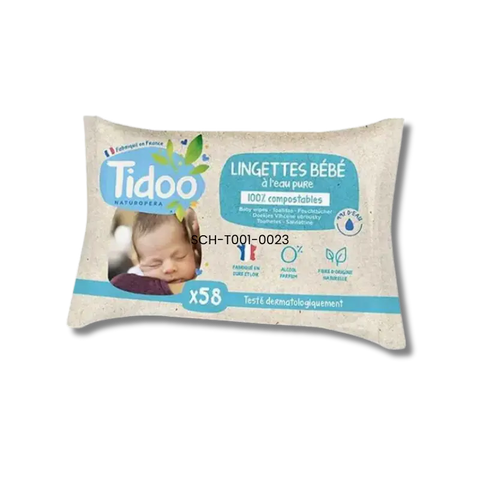 Lingettes ultra douces Tidoo x58