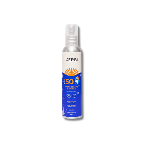 Crème solaire SPF50 Famille 150g Kerbi - Blossom Care