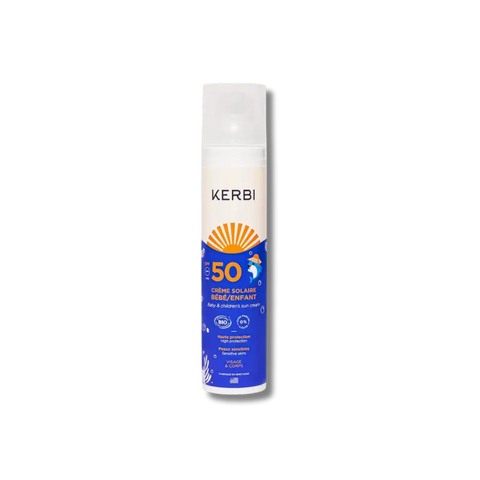 Crème solaire SPF50 Bébé-Enfant Kerbi