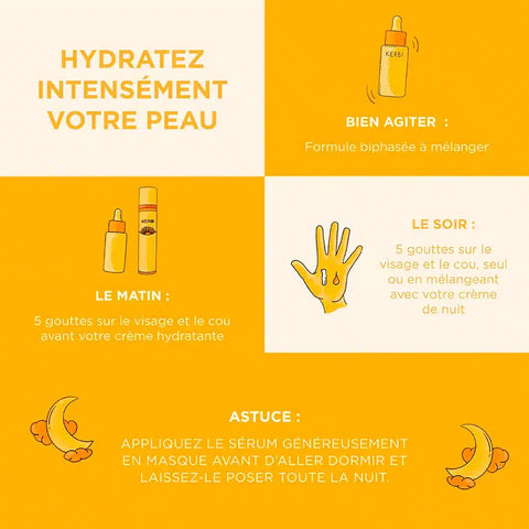 Sérum visage hydratant Horizon 15 ml Kerbi - Blossom Care