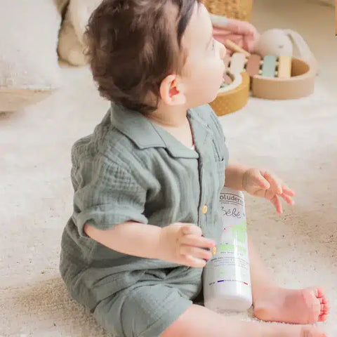 Lait de toilette Doux Visage et Corps bébé 500 ml Evoluderm
