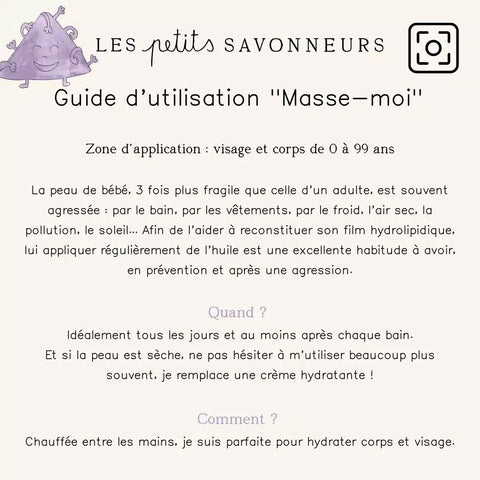 "Masse-moi" : l'huile de soin Les Petits Savonneurs - Blossom Care