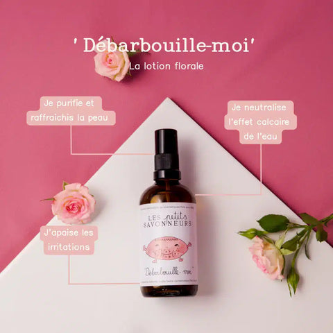 "Débarbouille-moi": la lotion florale purifiante et apaisante Les Petits Savonneurs - Blossom Care