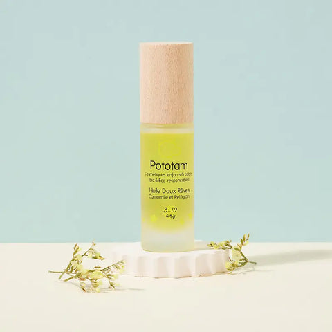 Huile Doux Rêves Camomille et Petitgrain 30ml Pototam