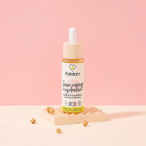 Soin Hydratant Visage Vanille et Calendula 30ml Pototam - Blossom Care