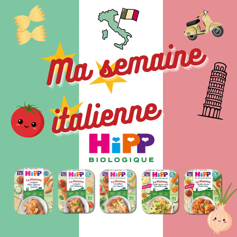 Ma semaine italienne 🇮🇹 HiPP dès 15 mois - Blossom Care